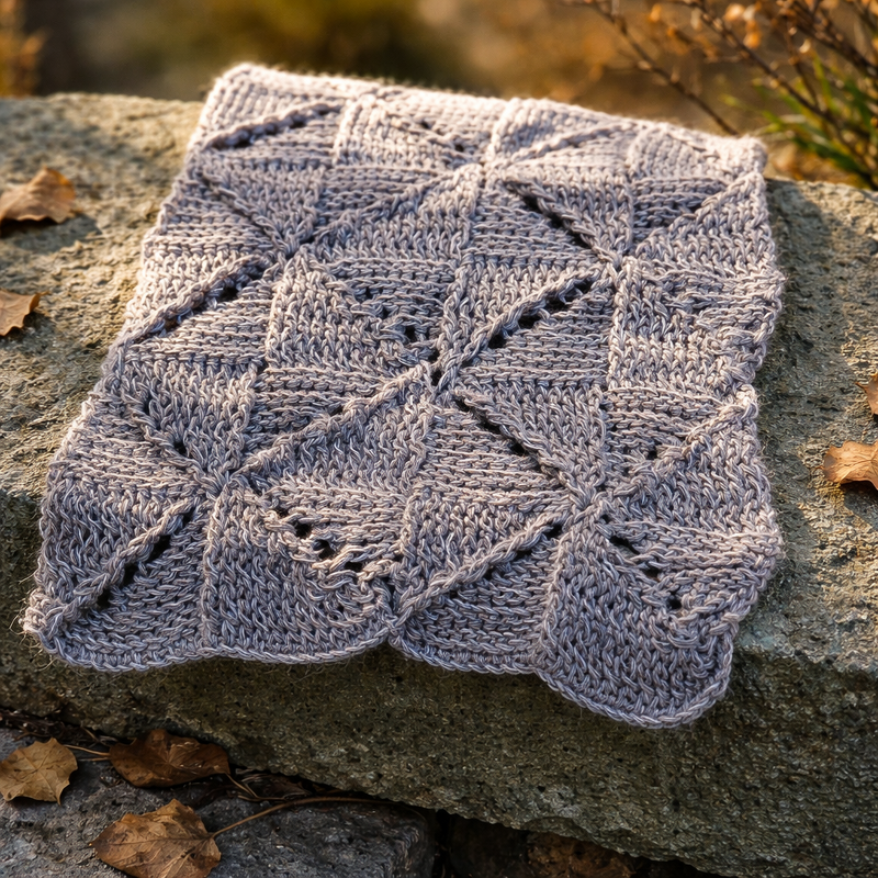 Scarf / Stole TriTwist Dreieckswirbel BE – crochet pattern - Image 4