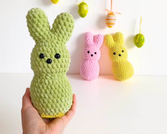 Easter Crochet Pattern: Mini Bunny & Chick in Egg (No Sew, For Beginners)