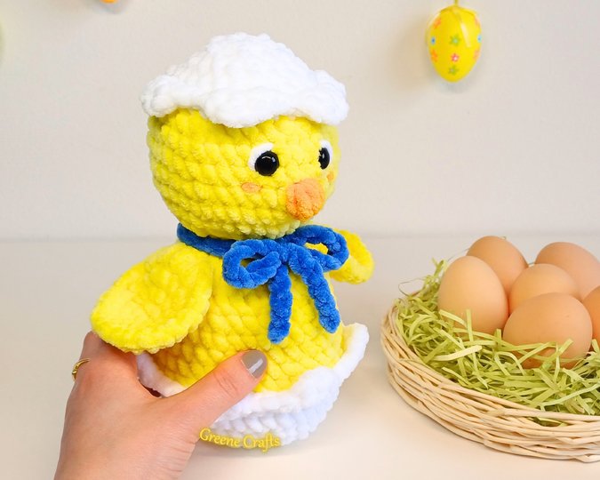 Häkelanleitung zu Ostern: Mini Hase & Baby Küken (ohne Nähen, für Anfänger)