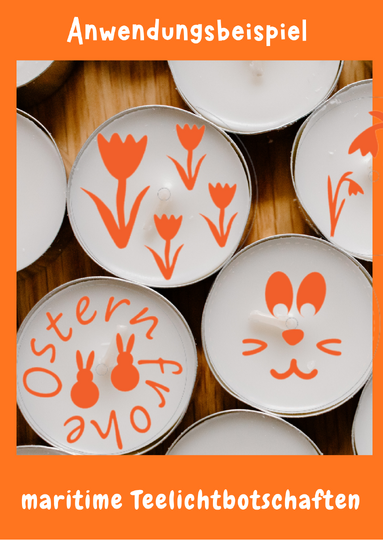 Teelichtbotschaften zu Ostern
