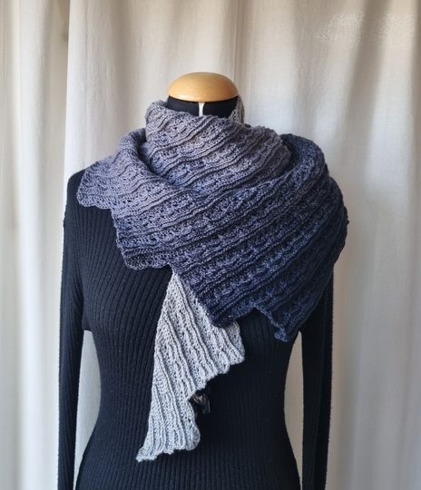 Häkelanleitung Drachenschal Sezkas No 4