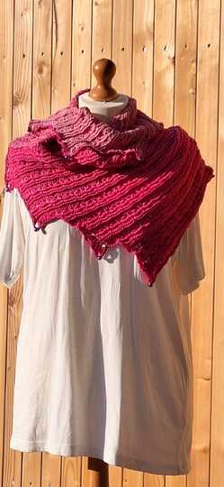 Häkelanleitung Drachenschal Sezkas No 4