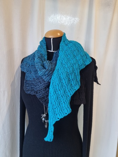 Häkelanleitung Drachenschal Sezkas No 4