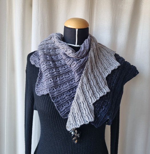 Häkelanleitung Drachenschal Sezkas No 4