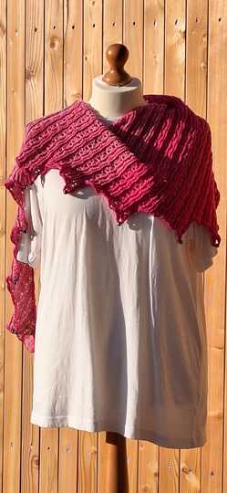 Häkelanleitung Drachenschal Sezkas No 4