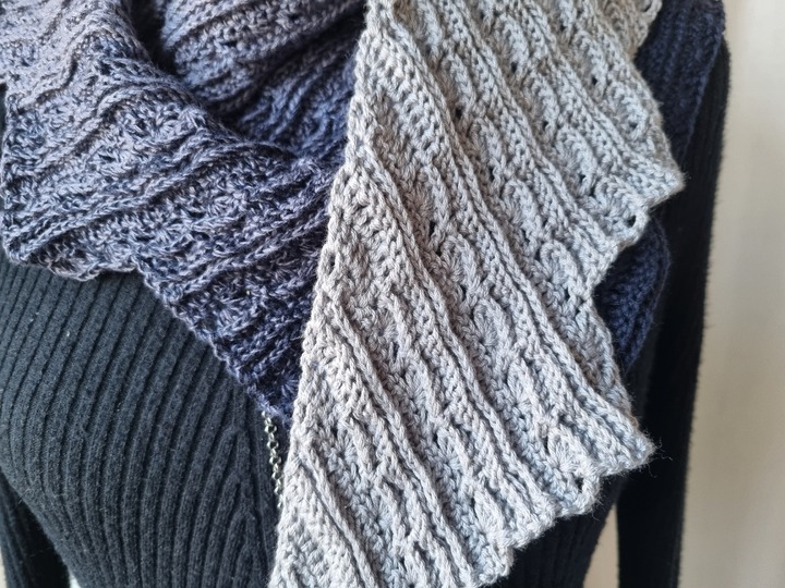 Häkelanleitung Drachenschal Sezkas No 4