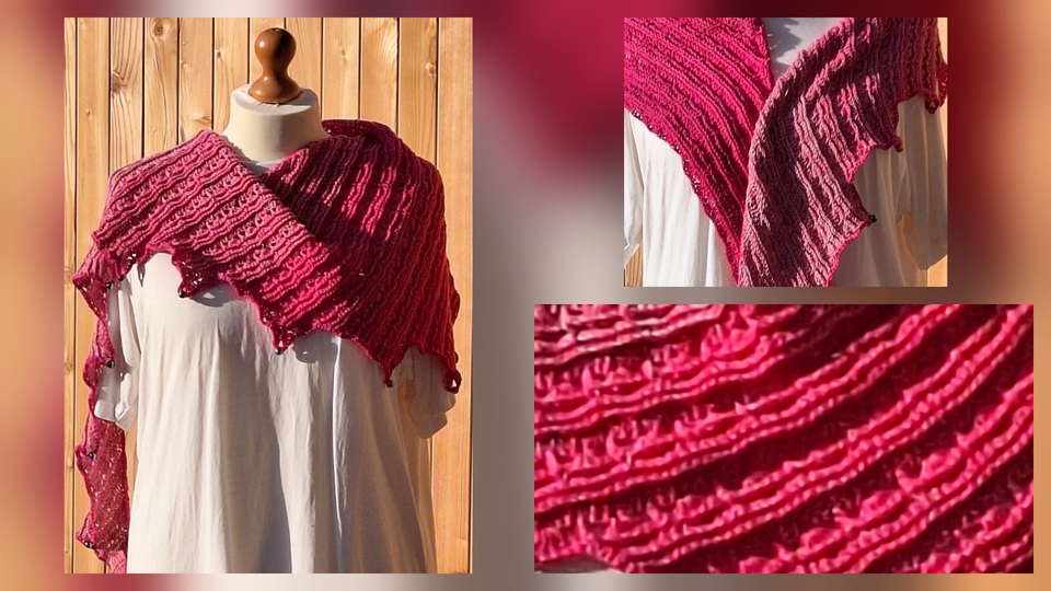 Häkelanleitung Drachenschal Sezkas No 4