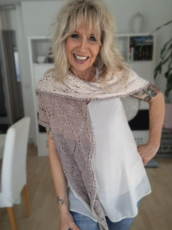 Scarfi Wonder No. 1 - Häkeltuch in verschiedenen Varianten - Bild 18