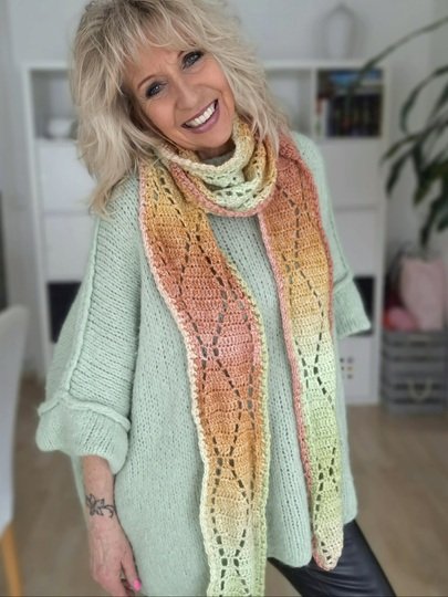 Scarfi Wonder No. 1 - Häkeltuch in verschiedenen Varianten