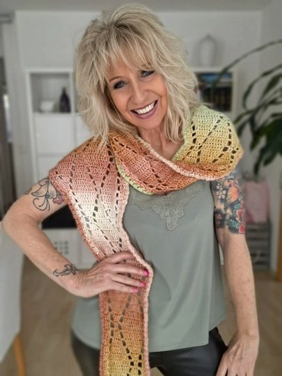 Scarfi Wonder No. 1 - Häkeltuch in verschiedenen Varianten