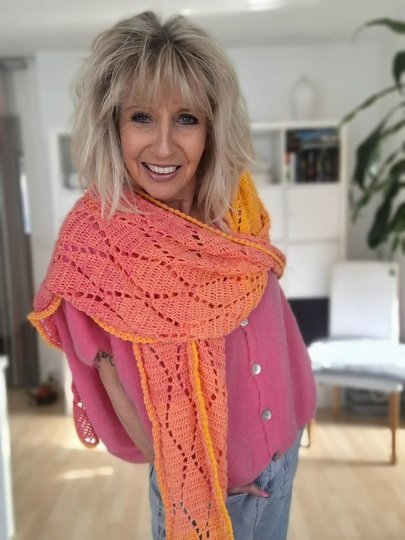 Scarfi Wonder No. 1 - Häkeltuch in verschiedenen Varianten