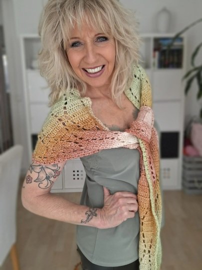 Scarfi Wonder No. 1 - Häkeltuch in verschiedenen Varianten