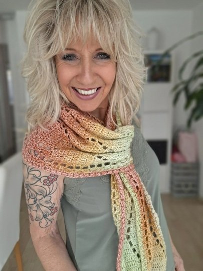 Scarfi Wonder No. 1 - Häkeltuch in verschiedenen Varianten