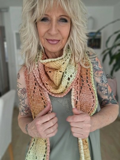Scarfi Wonder No. 1 - Häkeltuch in verschiedenen Varianten