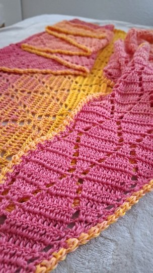 Scarfi Wonder No. 1 - Häkeltuch in verschiedenen Varianten