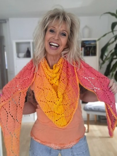 Scarfi Wonder No. 1 - Häkeltuch in verschiedenen Varianten