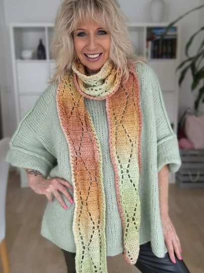 Scarfi Wonder No. 1 - Häkeltuch in verschiedenen Varianten