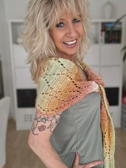 Scarfi Wonder No. 1 - Häkeltuch in verschiedenen Varianten