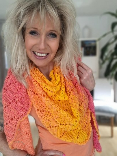 Scarfi Wonder No. 1 - Häkeltuch in verschiedenen Varianten