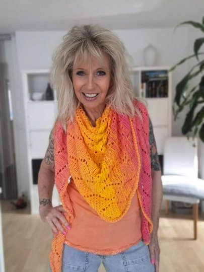 Scarfi Wonder No. 1 - Häkeltuch in verschiedenen Varianten