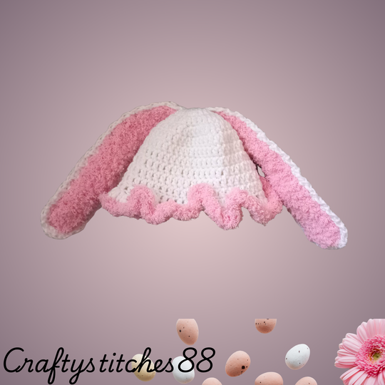Newborn Bunny Easter Crochet Pattern Set, 3 Month Baby Diaper Outfit Patter