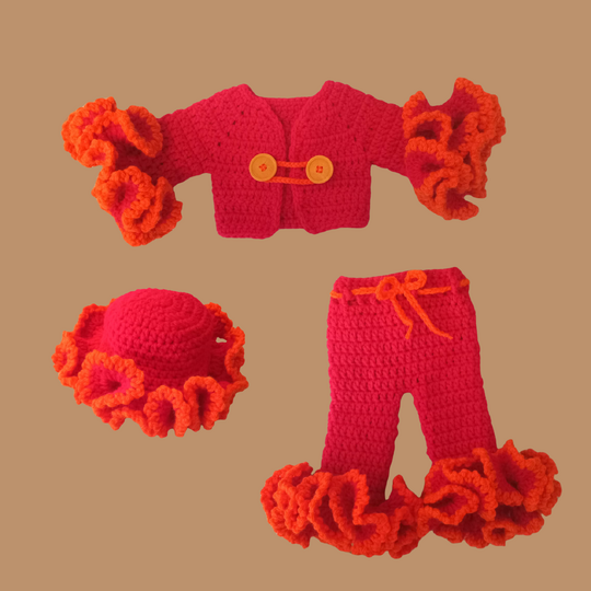 Doll Costume Disco, 18" 70's style doll outfit pattern