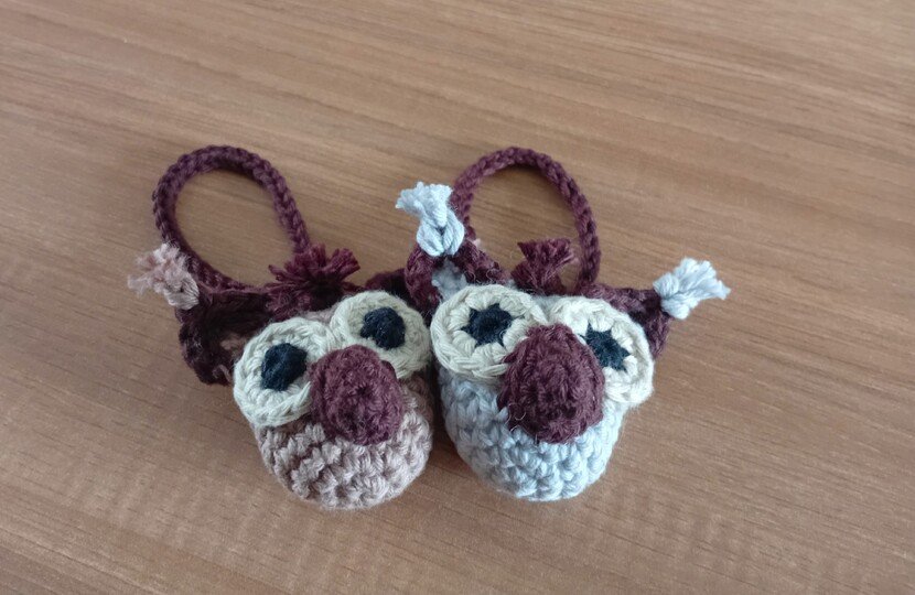 Niedliche Eule zum Aufhängen Dekoration für jede Jahreszeit,  Osterdeko