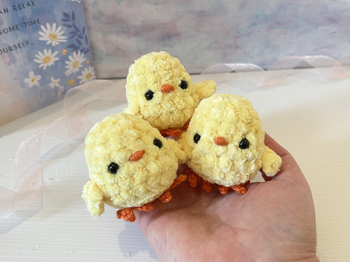 Easter Amigurumi Set – Chick, Egg & Bunny Egg Cup Crochet Patterns