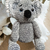 Crochet Pattern Fluffy Koala Plushie - Low Sew Chenille Amigurumi