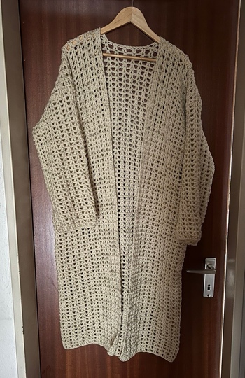 Häkelanleitung für einen offenen Cardigan "Kaja"