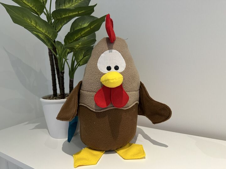 Nähanleitung - Kuschelmonster "Kikeriky"