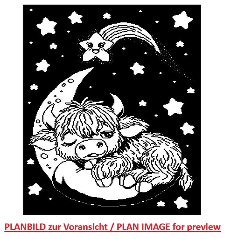 Strickanleitung "Strolchi makes a wish" - niedliche kleine Doubleface-Decke