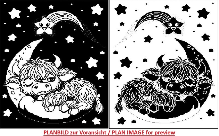 Strickanleitung "Strolchi makes a wish" - niedliche kleine Doubleface-Decke