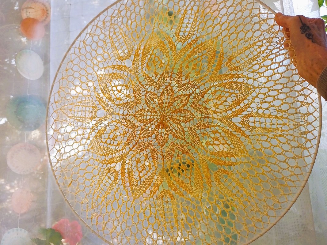 Strickanleitung Mandala "Love"- für drei unterschiedliche Mandalas - Bild 3