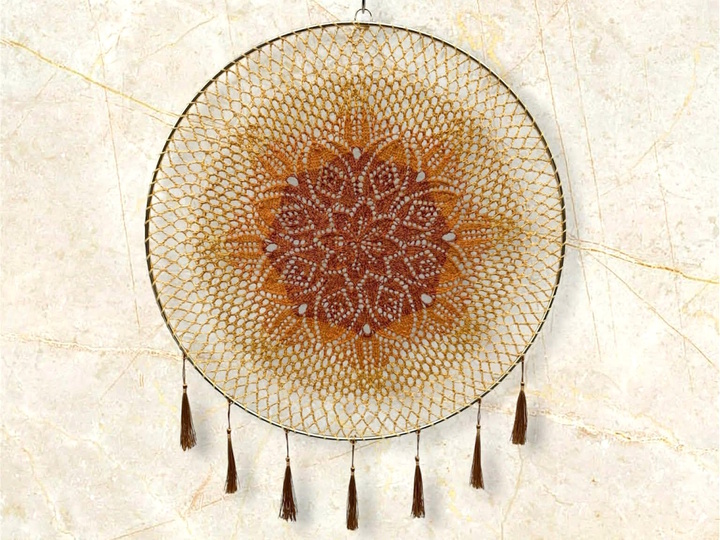 Strickanleitung Mandale "Love"- für drei unterschiedliche Mandalas