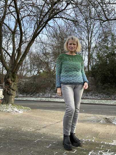 Tunika/Shirt/Kleid Sunset Vibes, Häkelanleitung