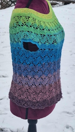 Tunika/Shirt/Kleid Sunset Vibes, Häkelanleitung