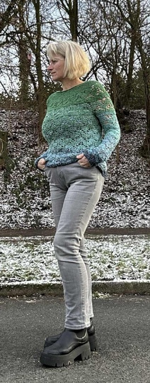 Tunika/Shirt/Kleid Sunset Vibes, Häkelanleitung