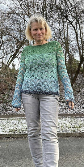 Tunika/Shirt/Kleid Sunset Vibes, Häkelanleitung