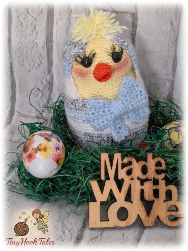 Häkelanleitung " Niedliches Küken im Ei" - Bild 5