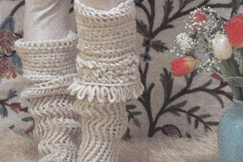 Häkelanleitung Bein Stulpen / Earthflow Stulpen