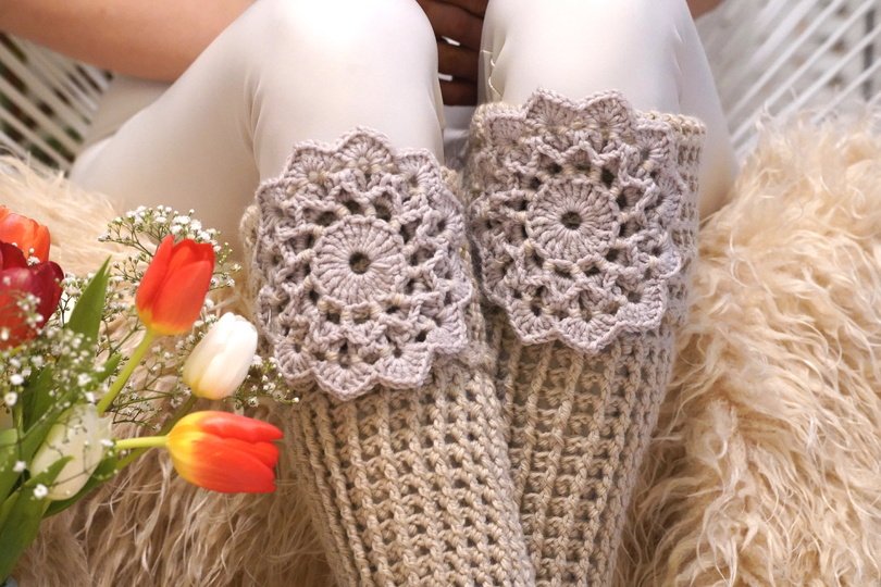 Häkel Anleitung Blumen Accessoire Blooming