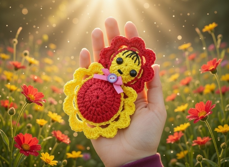 Häkelanleitung Puppen-Schlüsselanhänger + Geldbeutel PDF + Video Tutorial