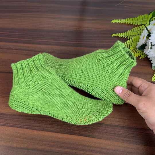 Soft Knit Socks – Comfort Fit Slipper Knitting PDF Pattern