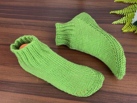 Soft Knit Socks – Comfort Fit Slipper Knitting PDF Pattern