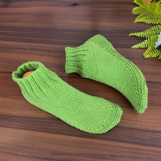 Soft Knit Socks – Comfort Fit Slipper Knitting PDF Pattern