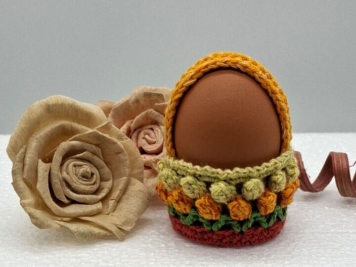 Häkelanleitung Osterkörbchen / Hasenkörbchen / Blütenkorb / Teelichthalter