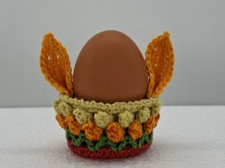 Häkelanleitung Osterkörbchen / Hasenkörbchen / Blütenkorb / Teelichthalter