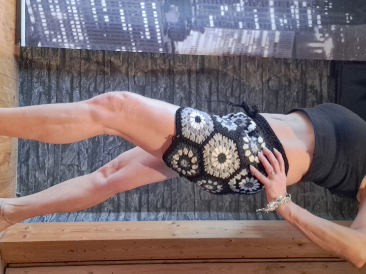 Häkelanleitung *6in1 Hose* Hexagon