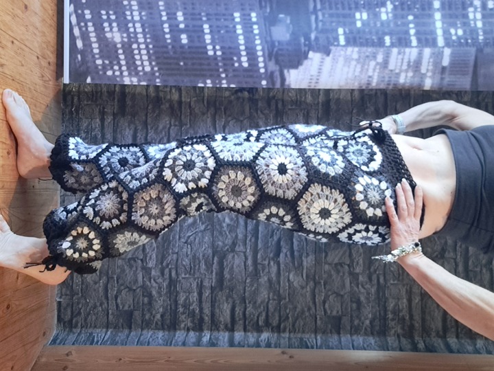 Häkelanleitung *6in1 Hose* Hexagon